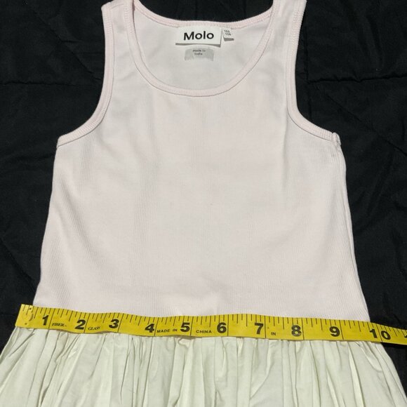 Molo Girls Cassandra Party Animals Dress Ribbed Long Sleeve 7-8 Years Old - Picture 9 of 12